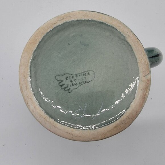 Ceramica Gomez Tonala Mexican Pottery Mugs Pair - Picture 12 of 12